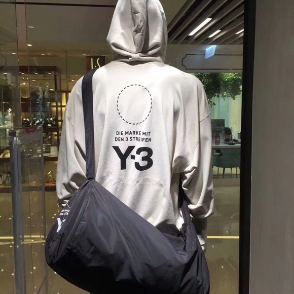 Yohji Yamamoto Y-3 Adidas Hoodie Sz XL